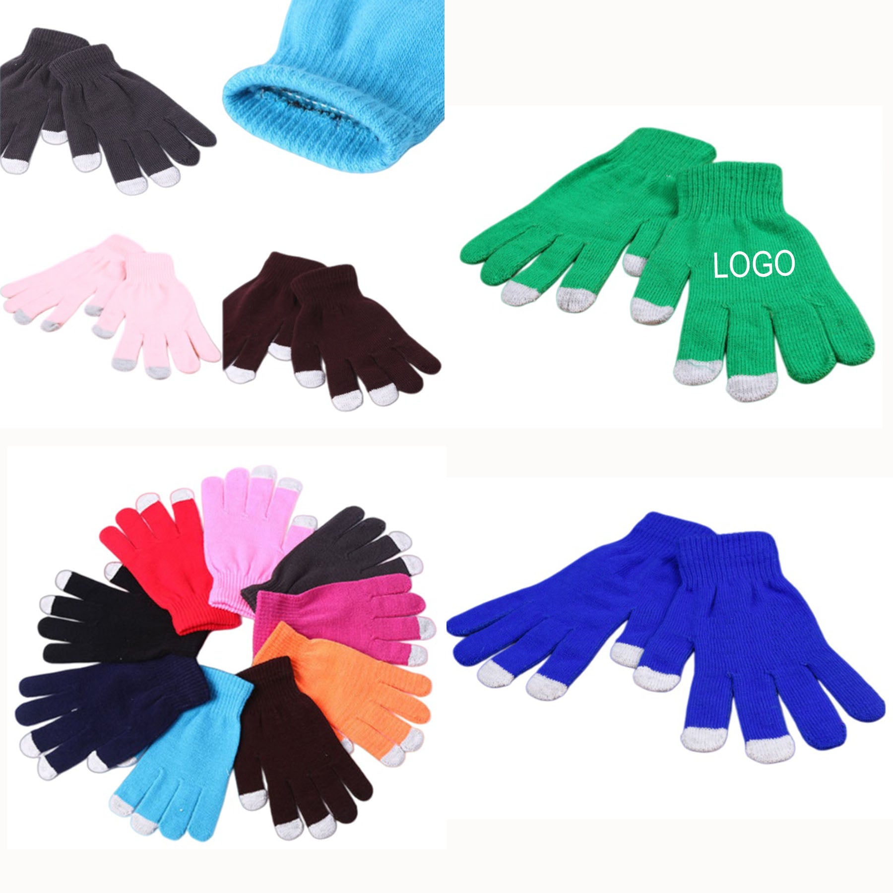 Touchscreen Knitted Gloves