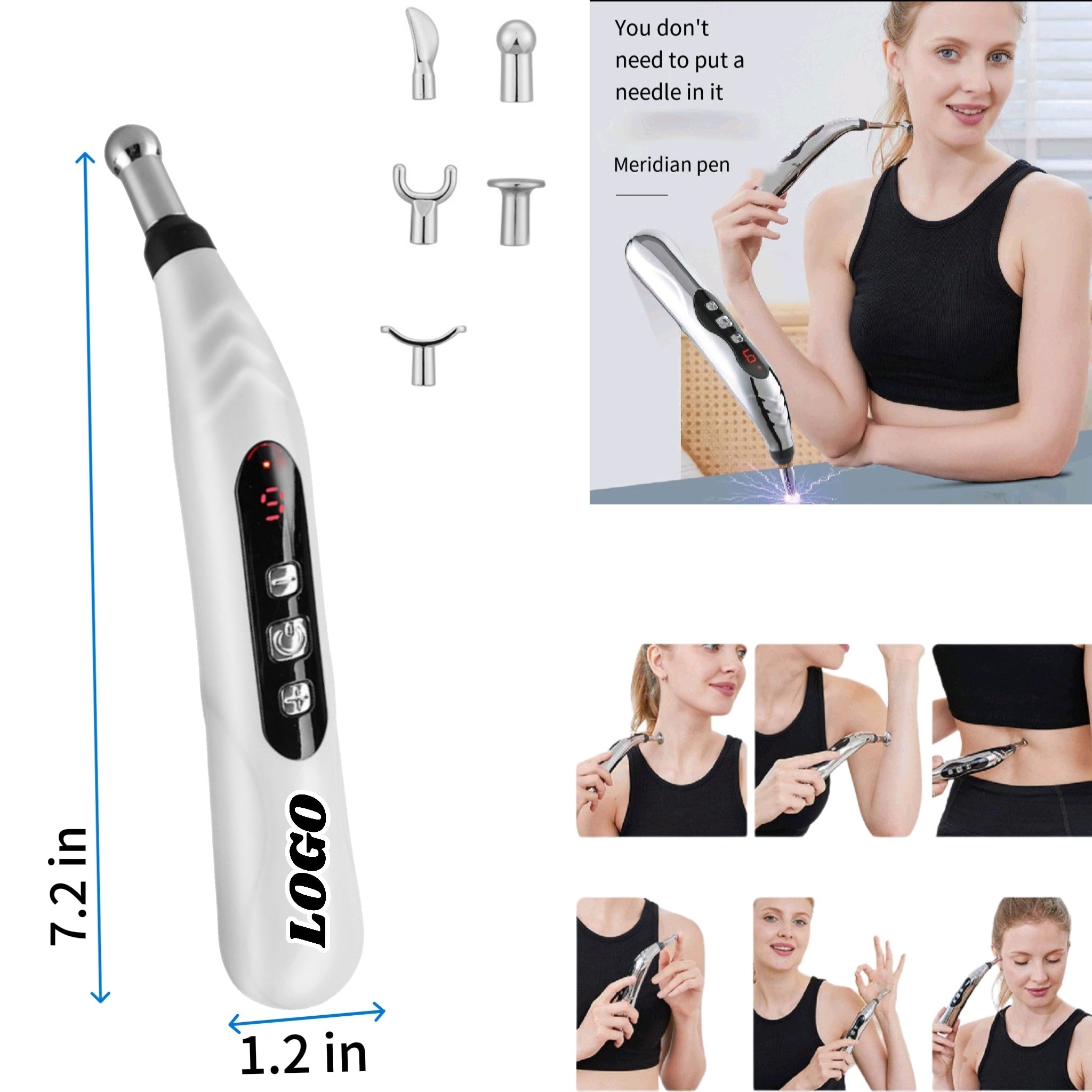 Microcurrent Meridian Acupuncture Pen