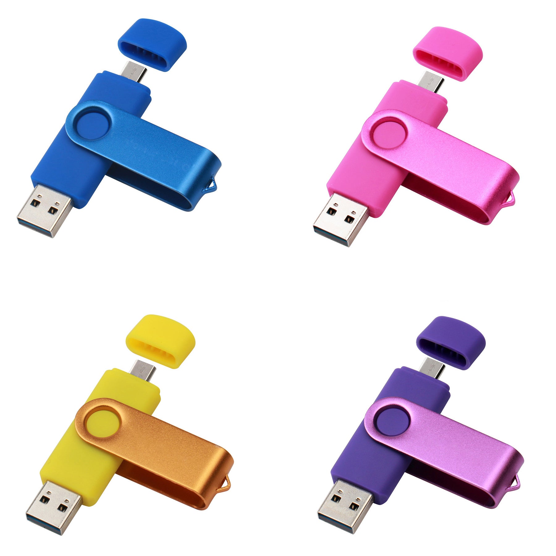 32 GB Swivel Dual Drive Flash Drive