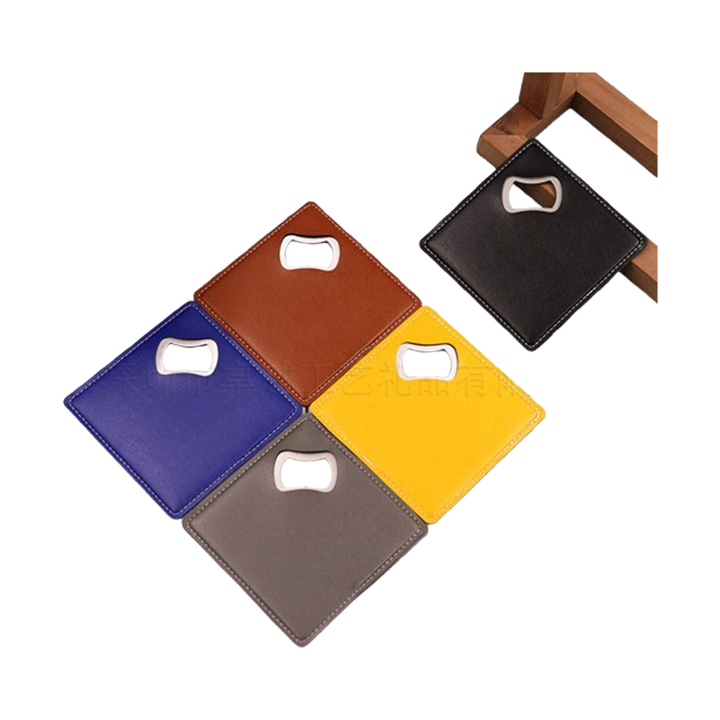 Square Leather Opener