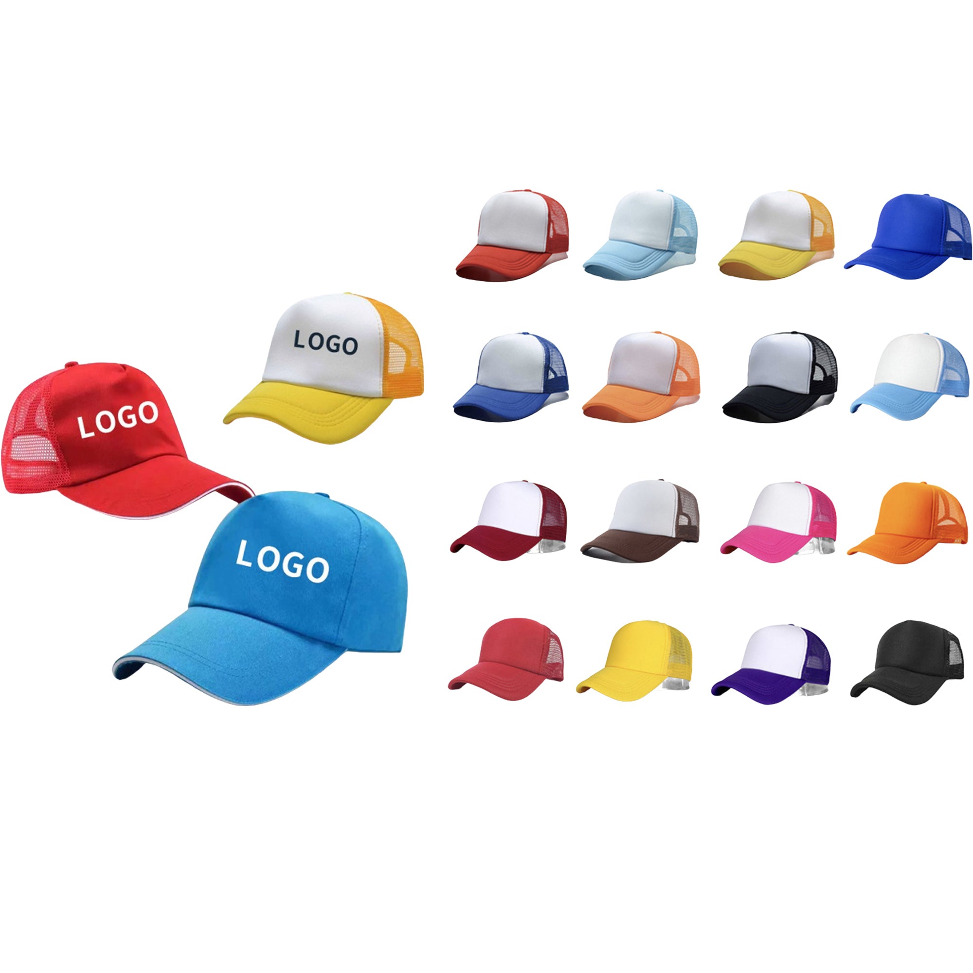 Promotional Mesh Baseball Cap - Travel Sun Hat