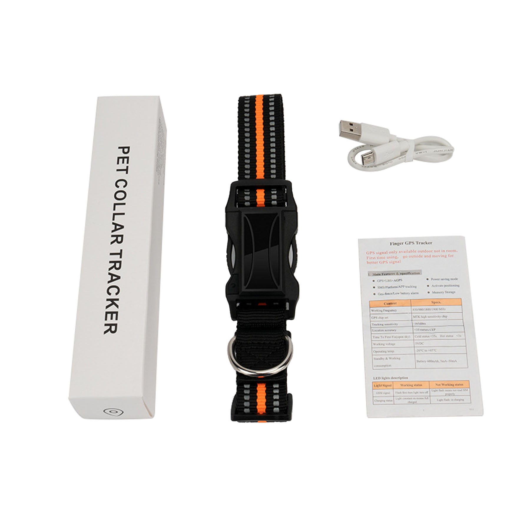 Anti-Lost Pet Collar Tracker