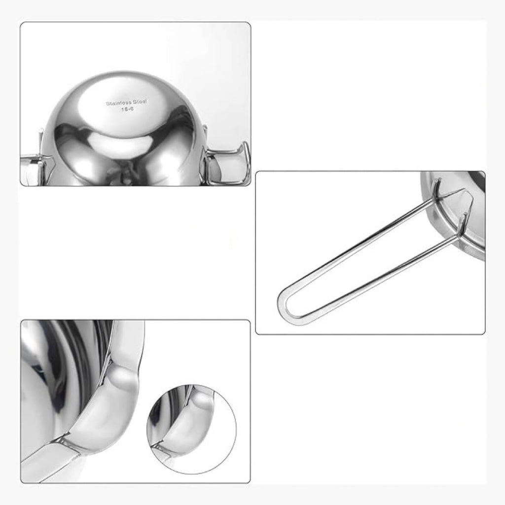 304 Stainless Steel Chocolate Melting Pot