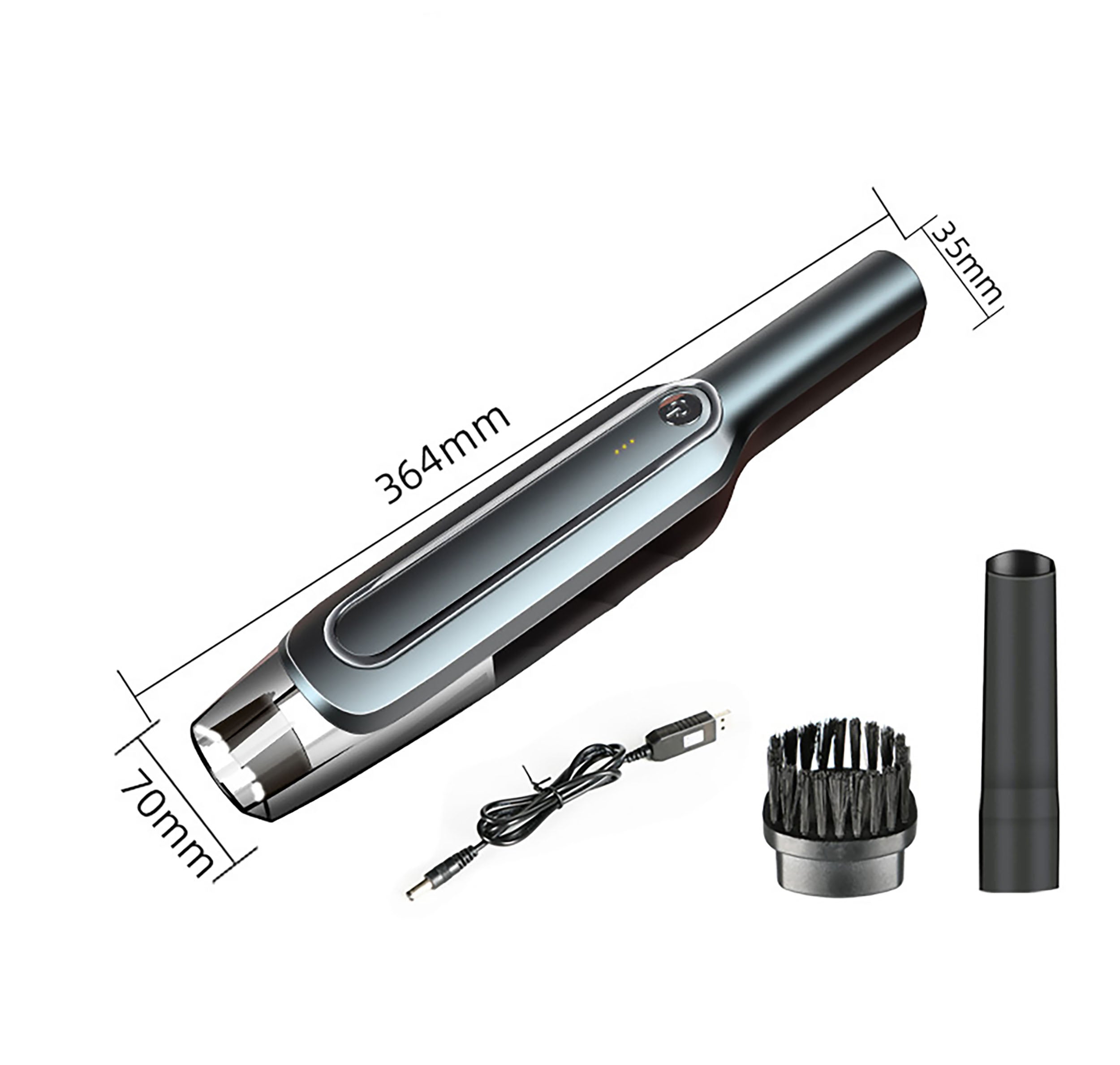 Handheld Car Vacuum Cleaner for Dry and Wet Cleaning