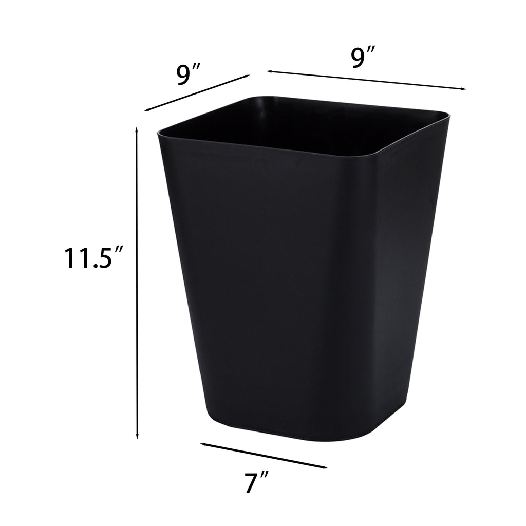 3.2 Gallon Plastic Wastebasket Trash Can