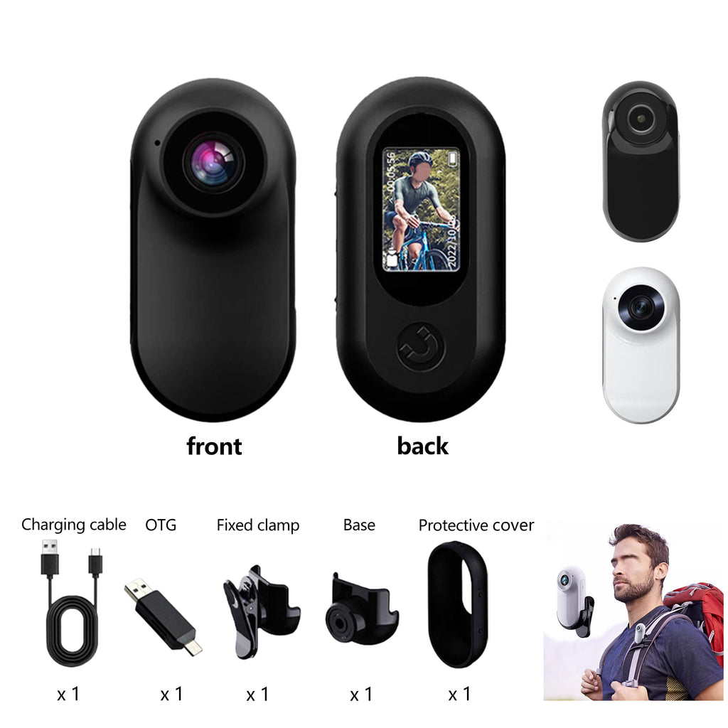 Mini Body Camera Thumb Action Video Recorder With Fixed Clip