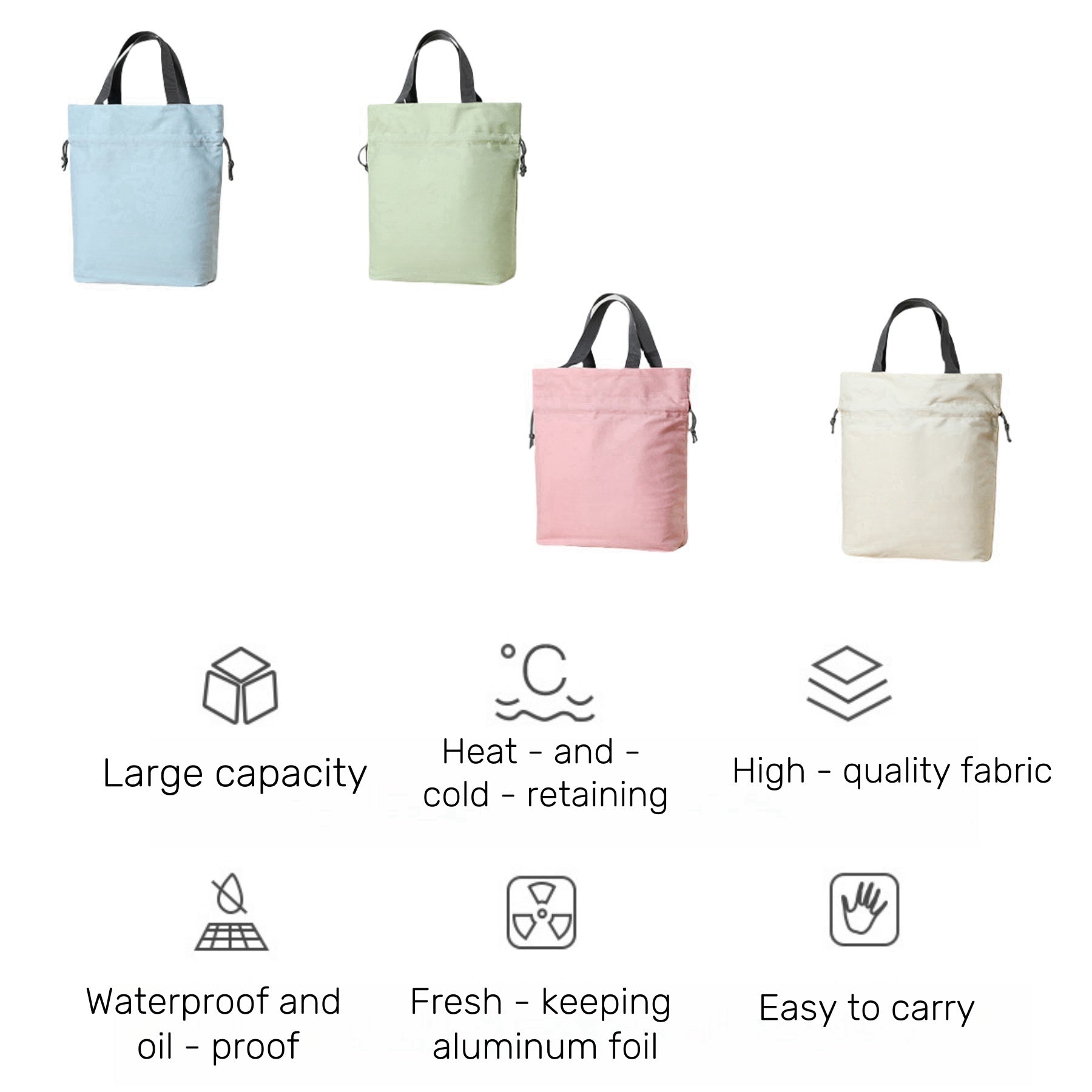 Portable Large - capacity Handbag