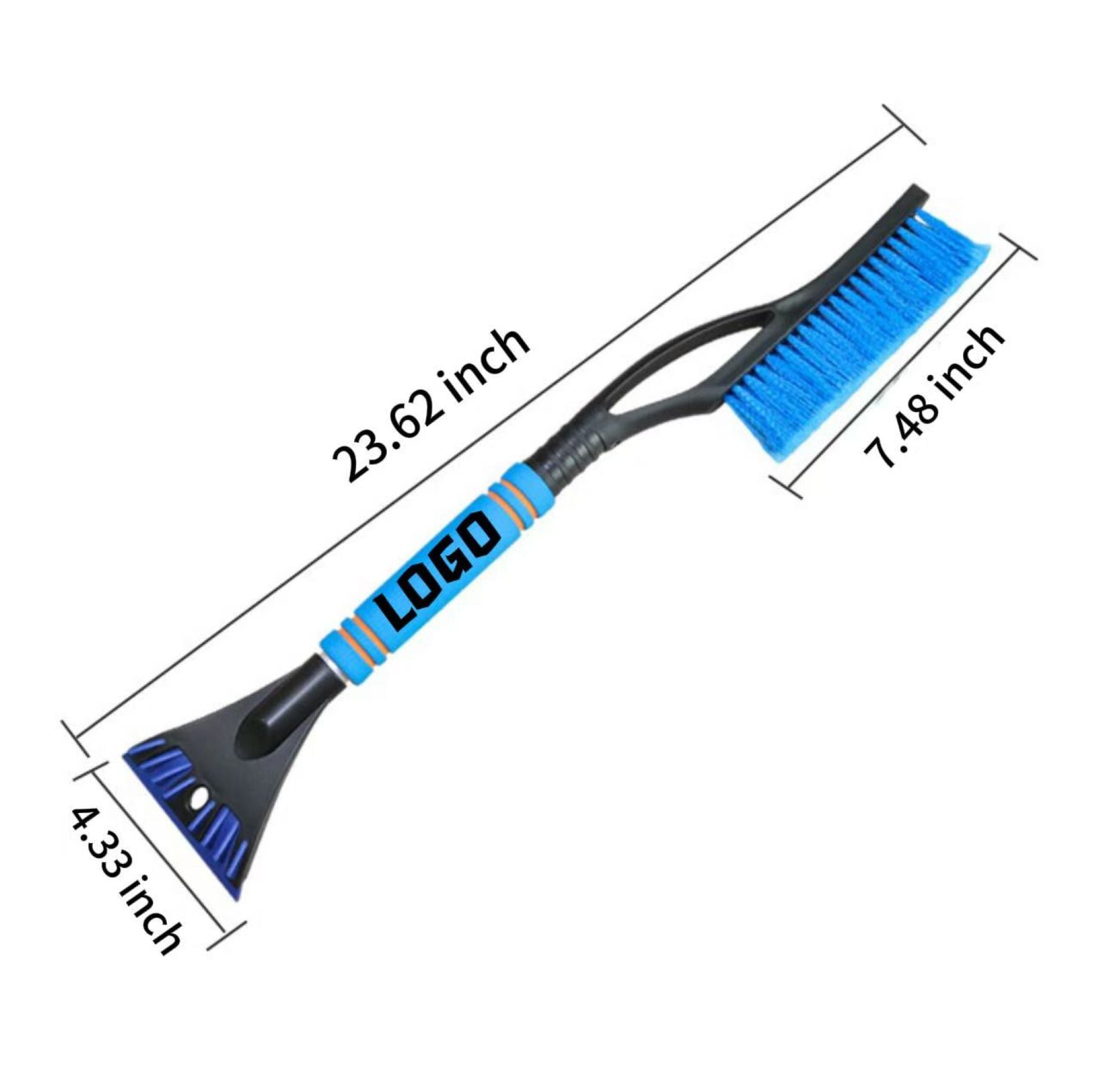 Vehicle Two-In-One Snow Removal Tool