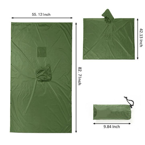 3-in-1 Raincoat Poncho