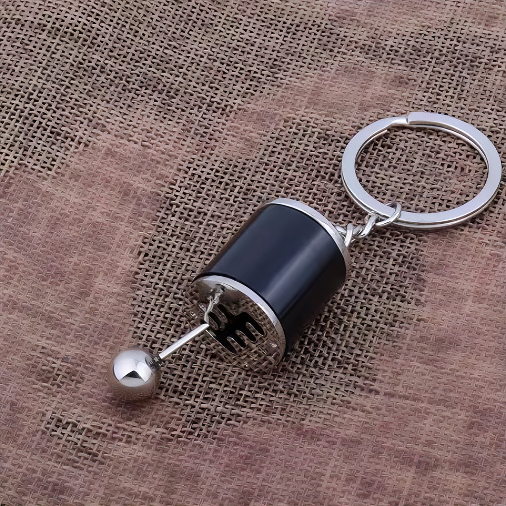 Car Gearshift Keychain