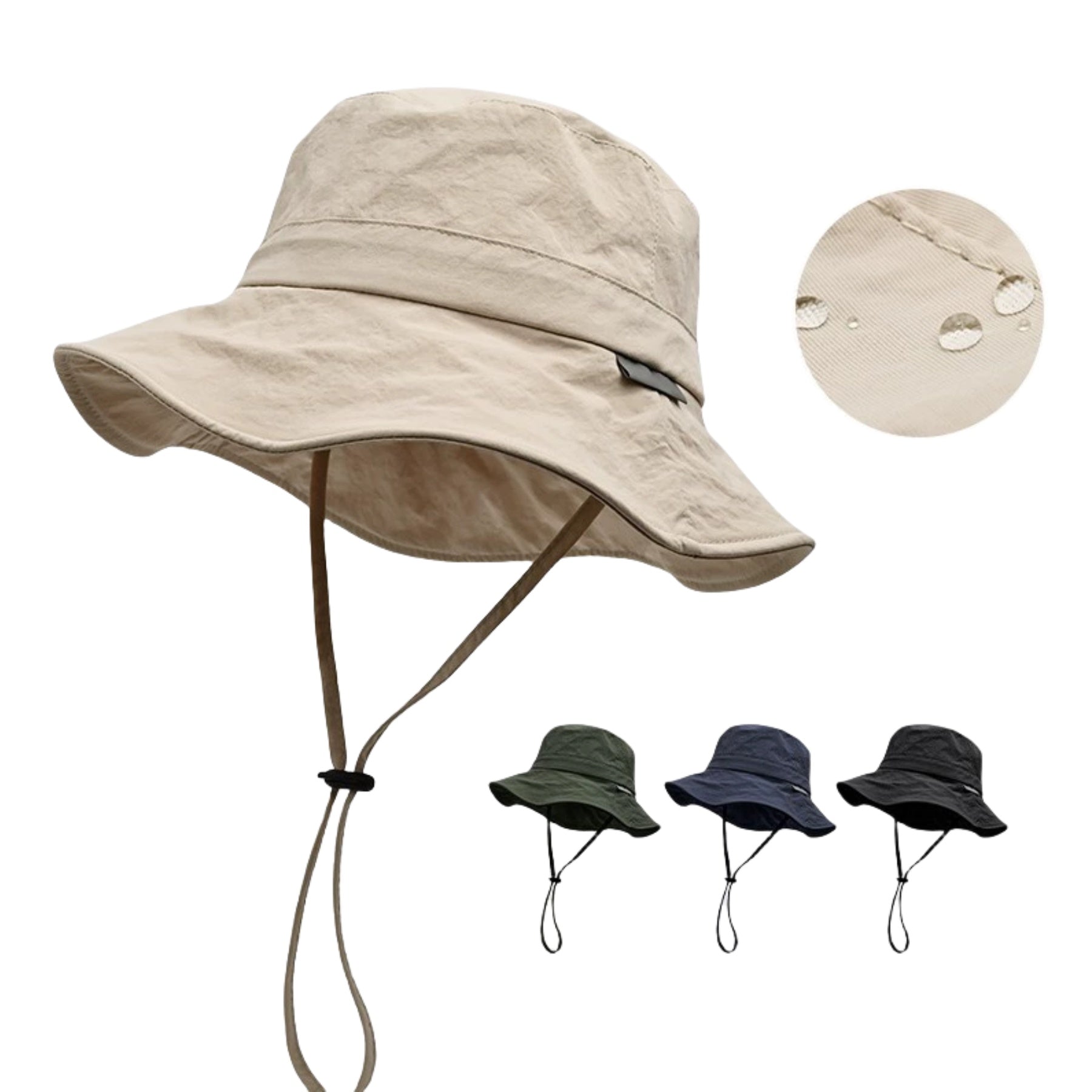 Unisex Wide-Brimmed Fisherman's Hat