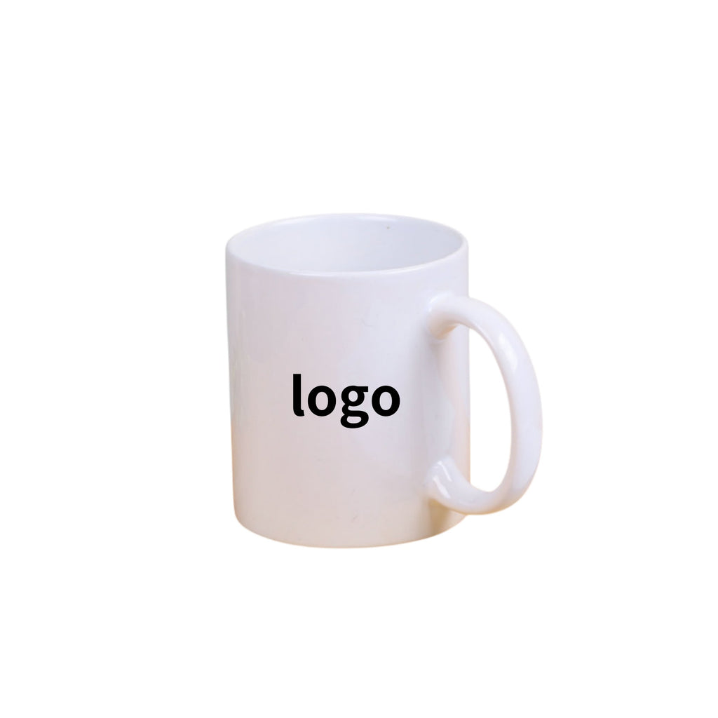 10 Oz. White Ceramic Mug