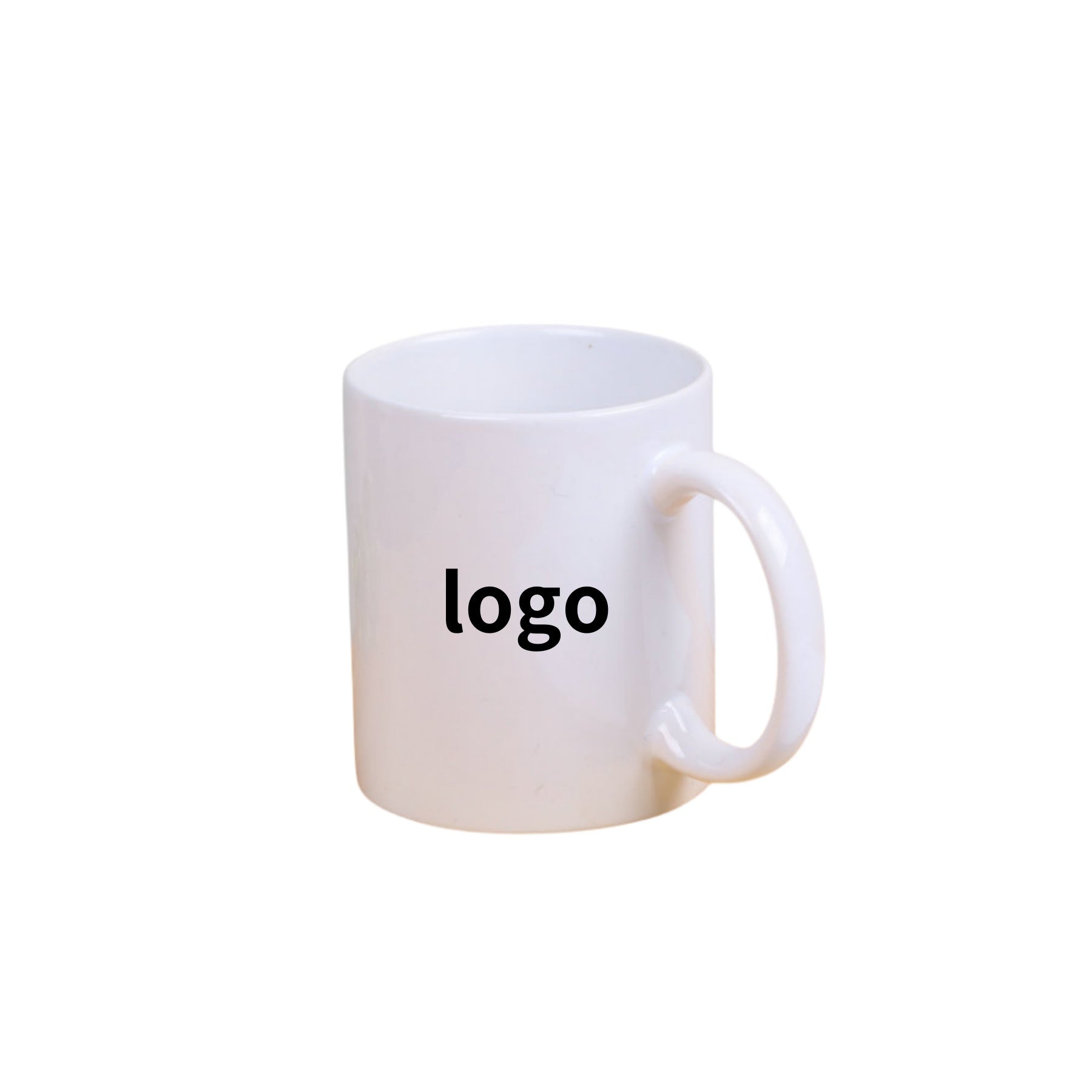 10 Oz. White Ceramic Mug