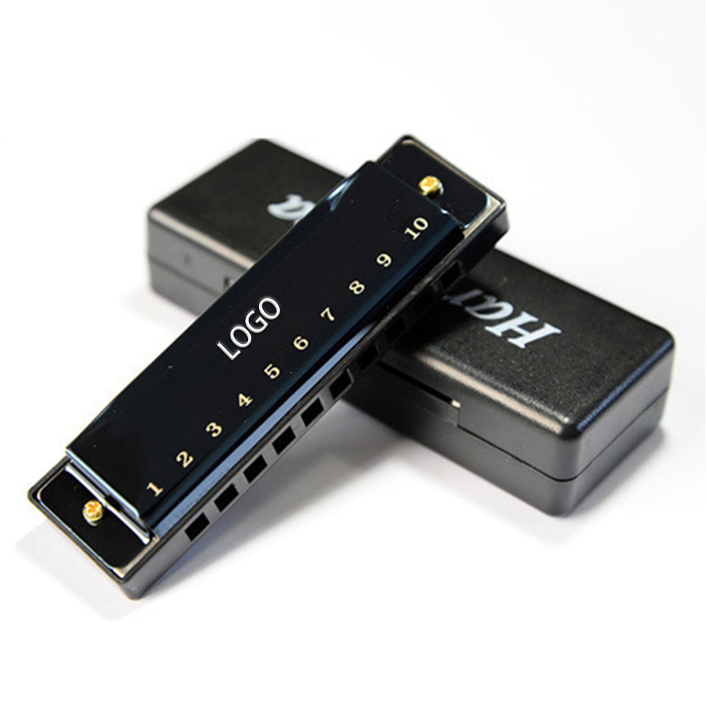 Titanium Gold Blues Harmonica For Children