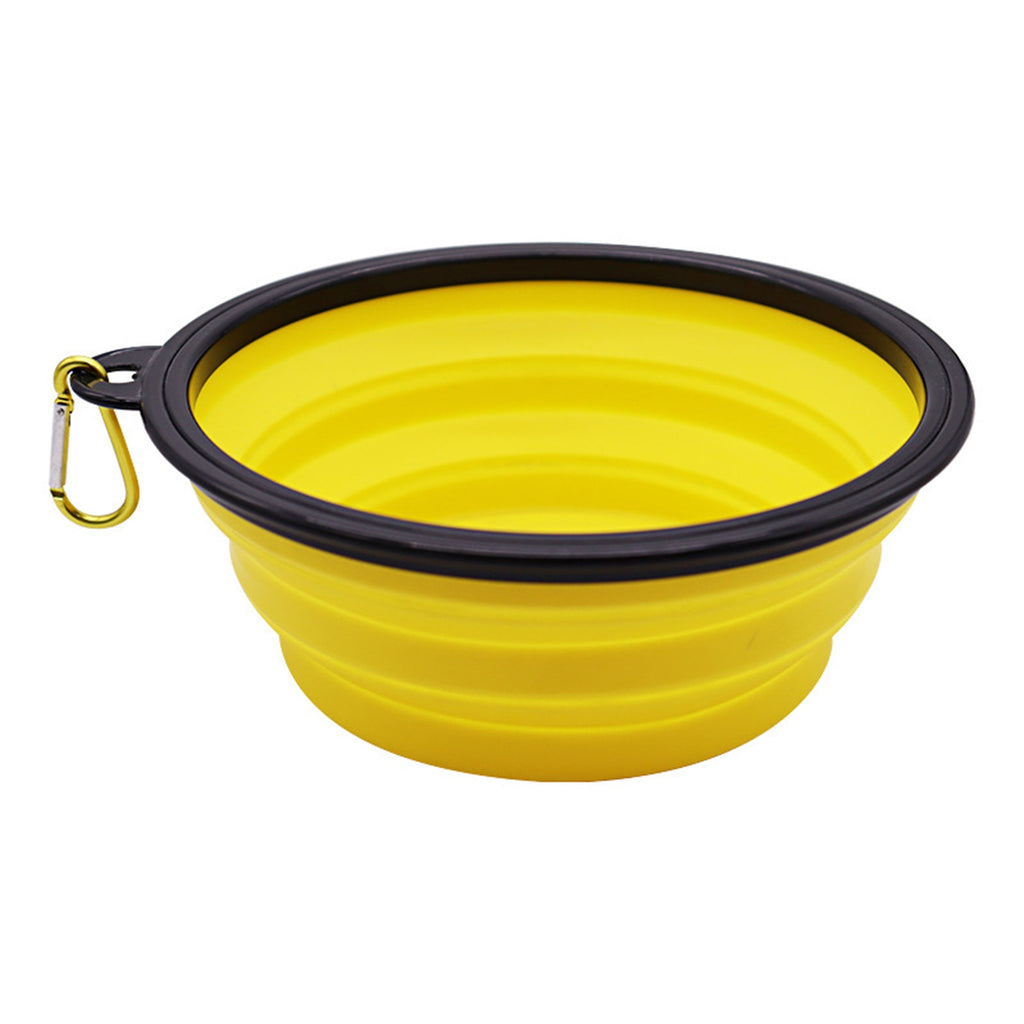 Pet Silicone Anti-Tipping Folding Bowl