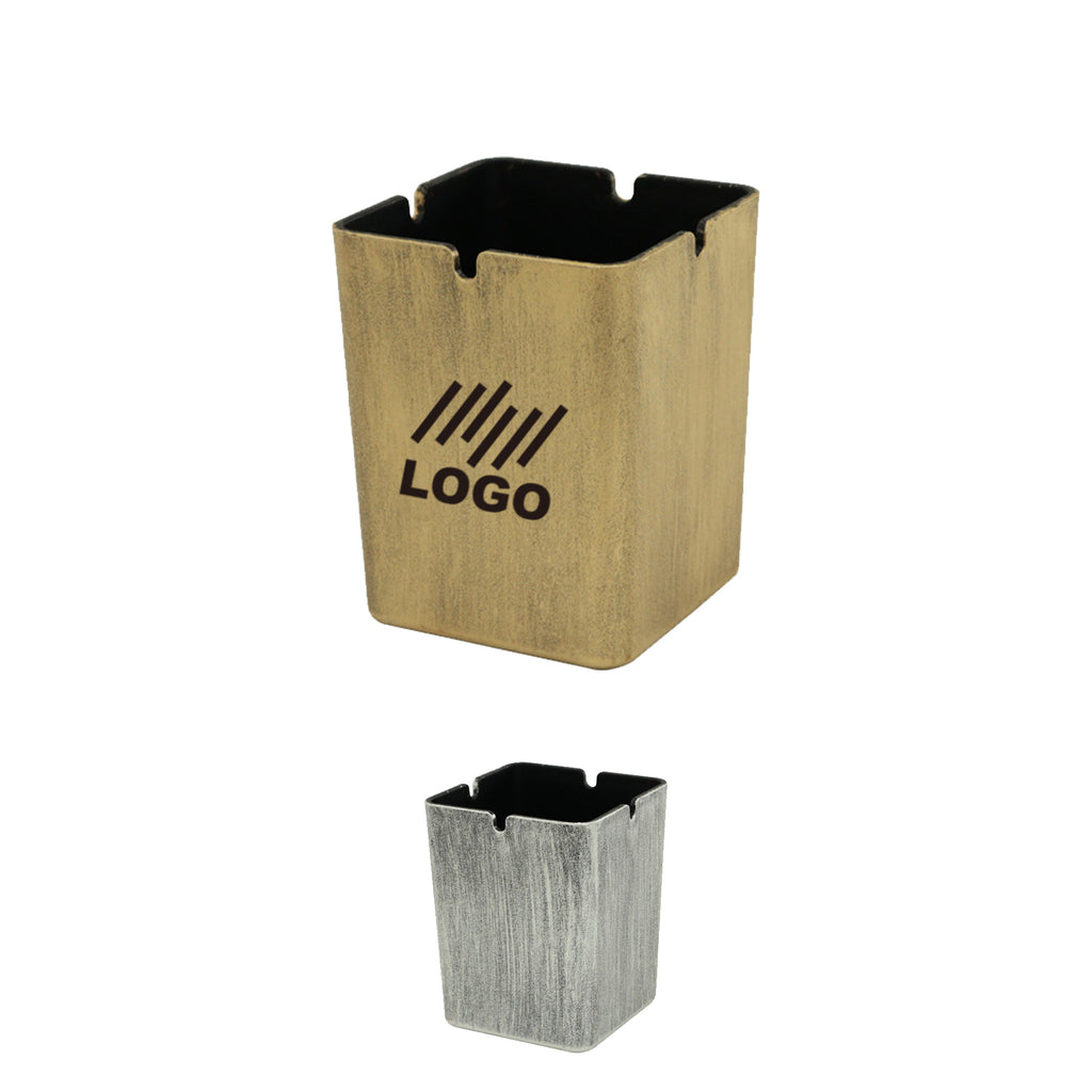 Simple Metal Color Ashtray