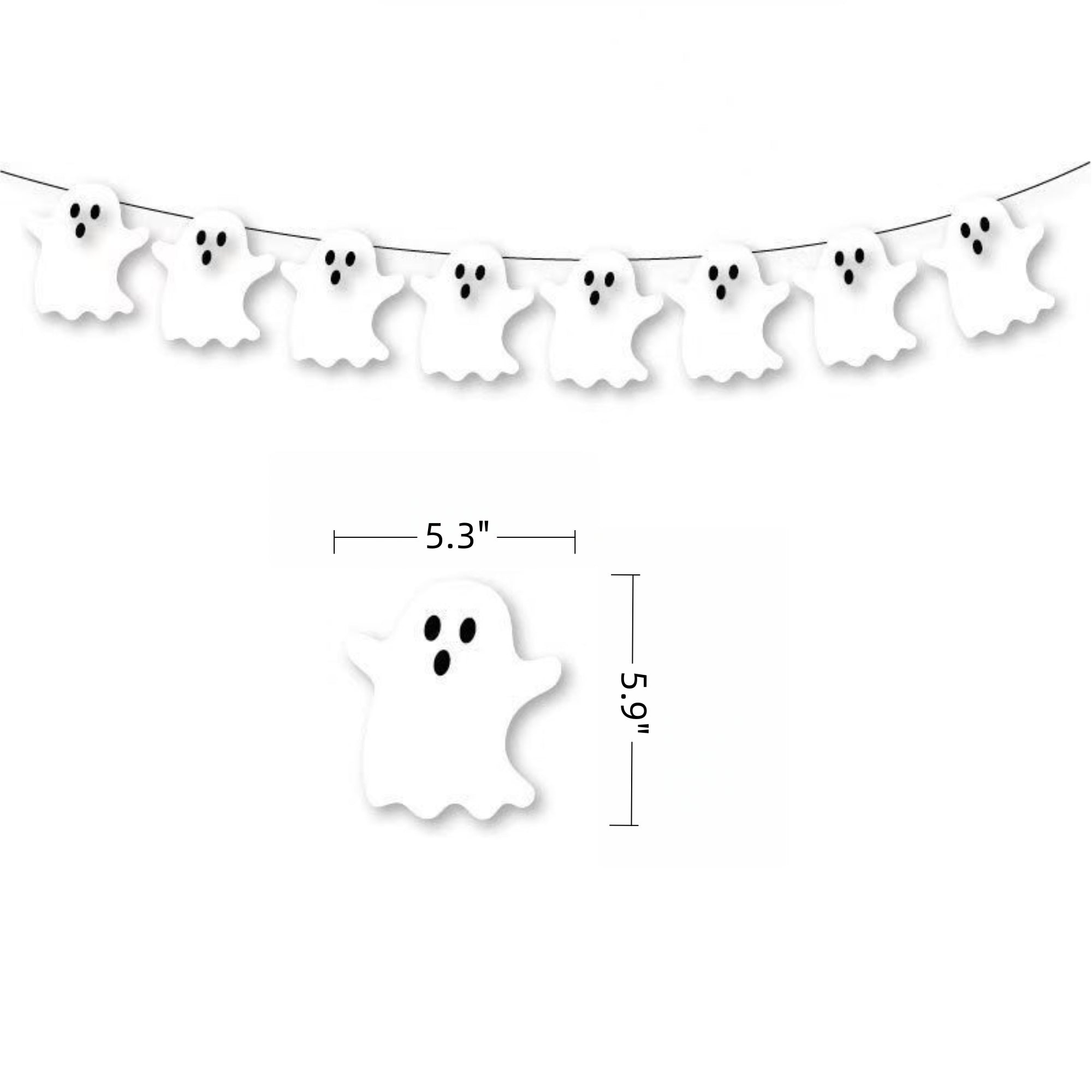 Halloween Spooky Night Decorative Banner