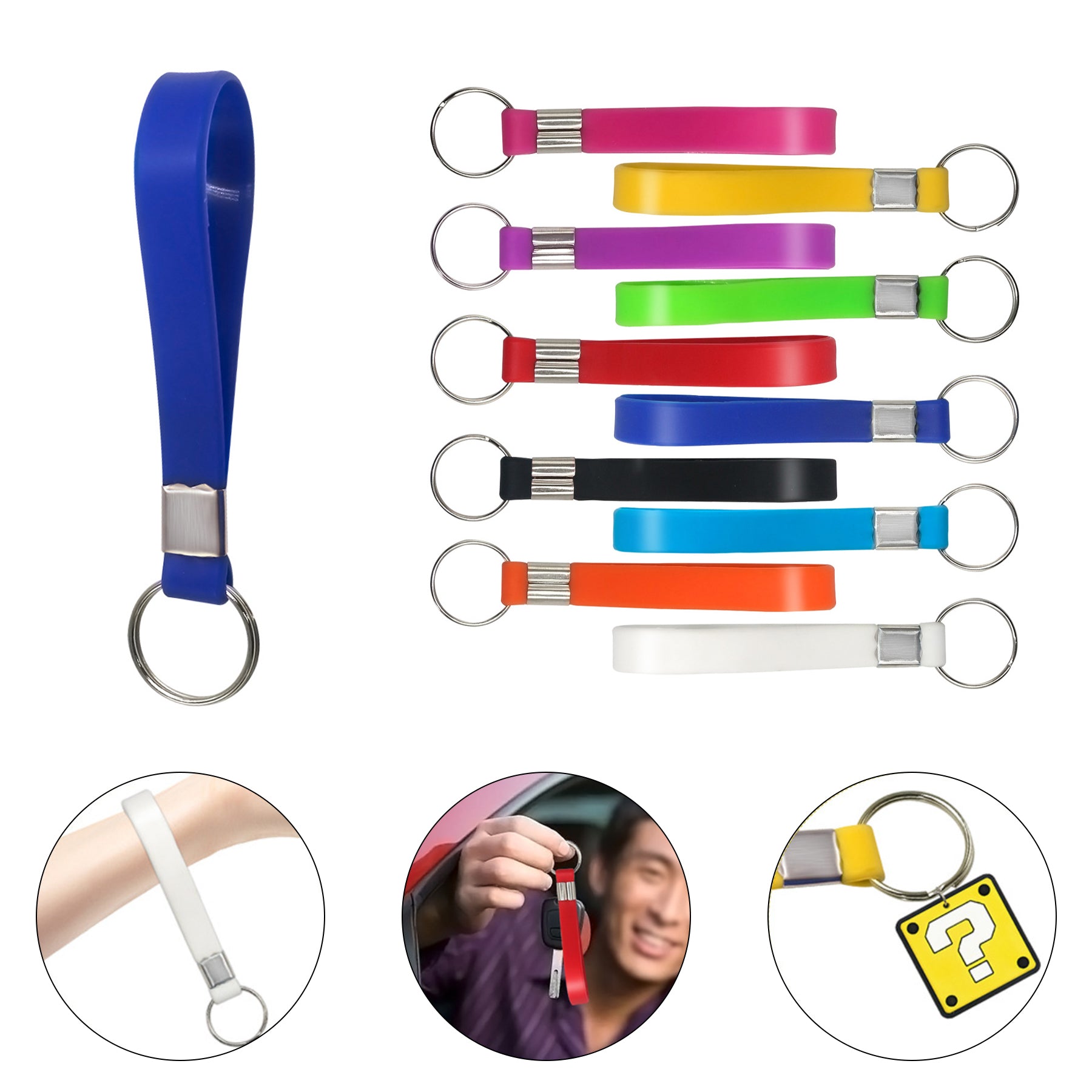 Silicone Keychain Strap