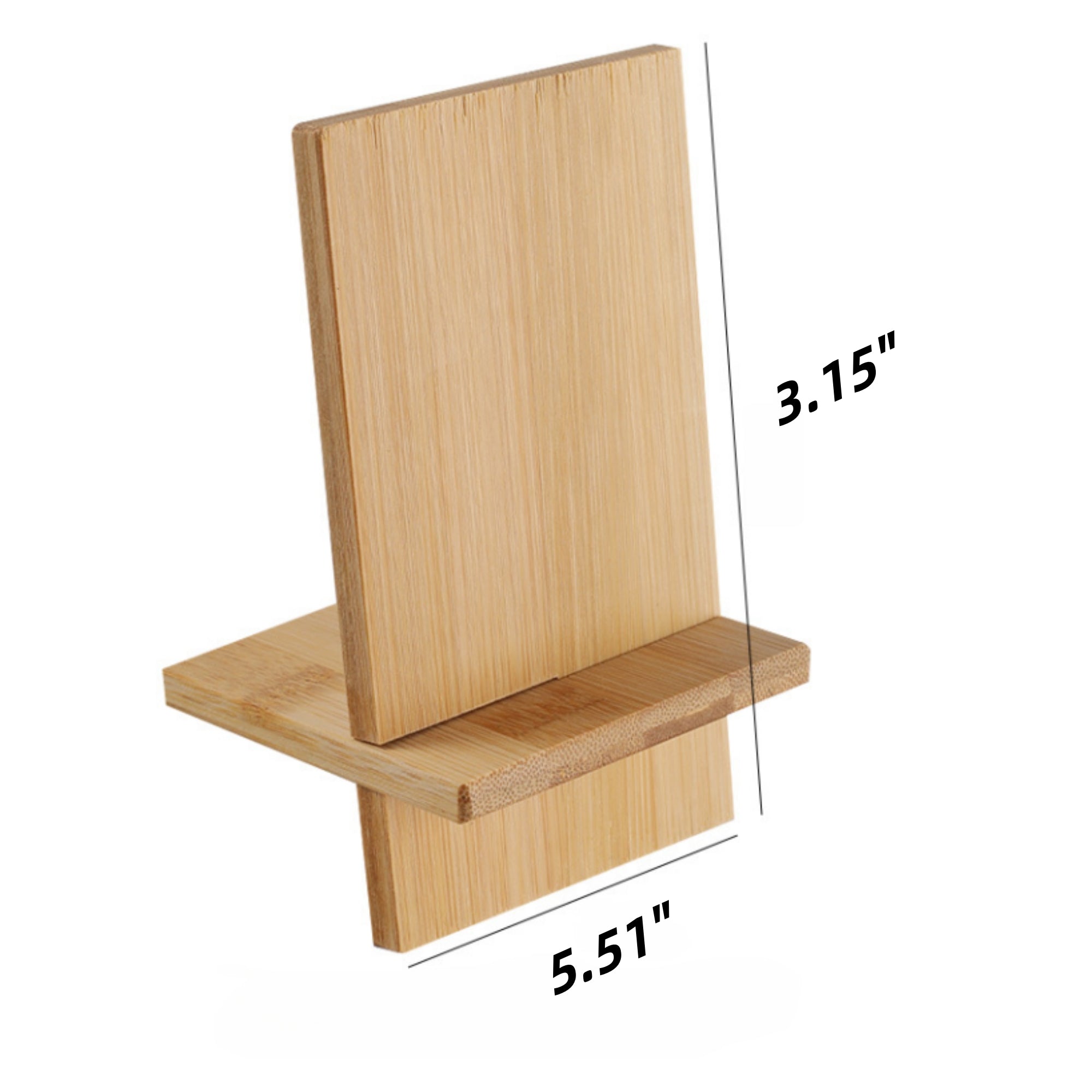 Natural Bamboo Phone Stand