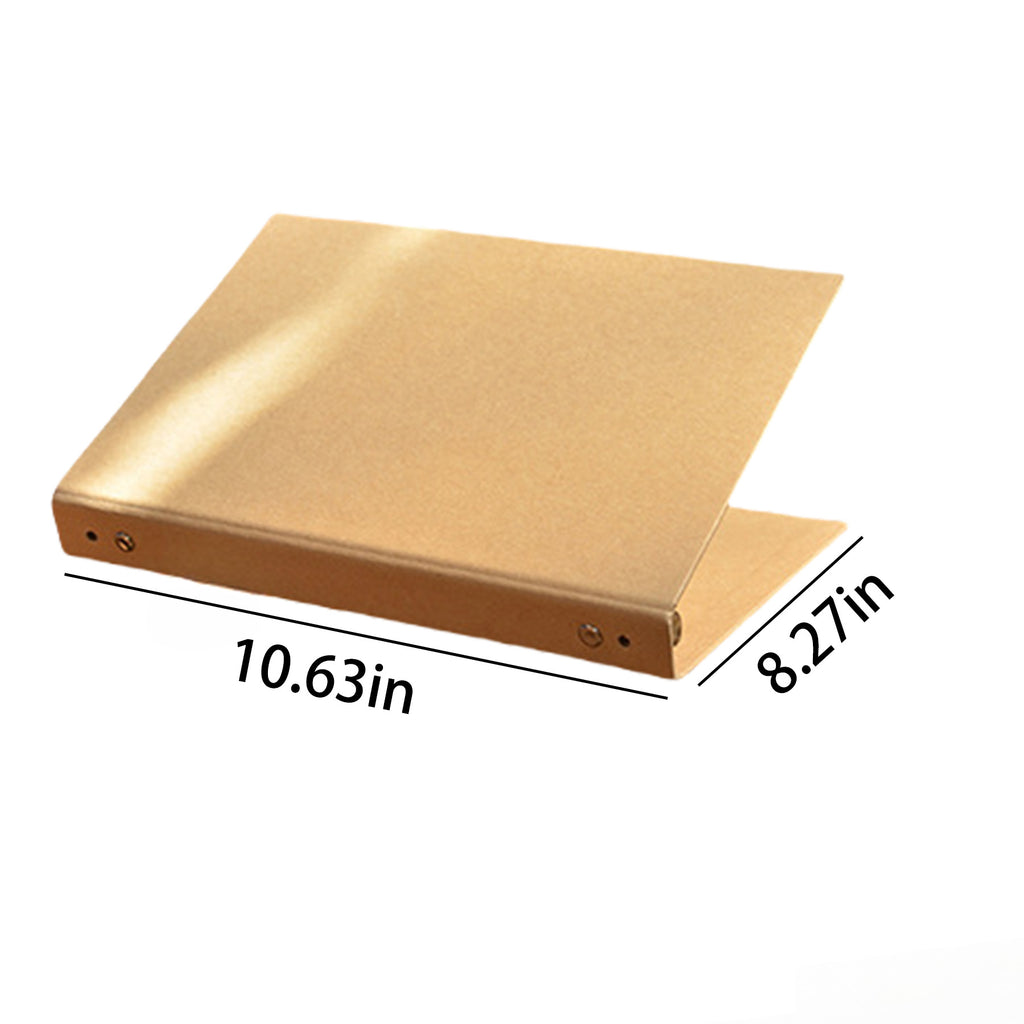 Vintage Kraft Paper Binder Folder