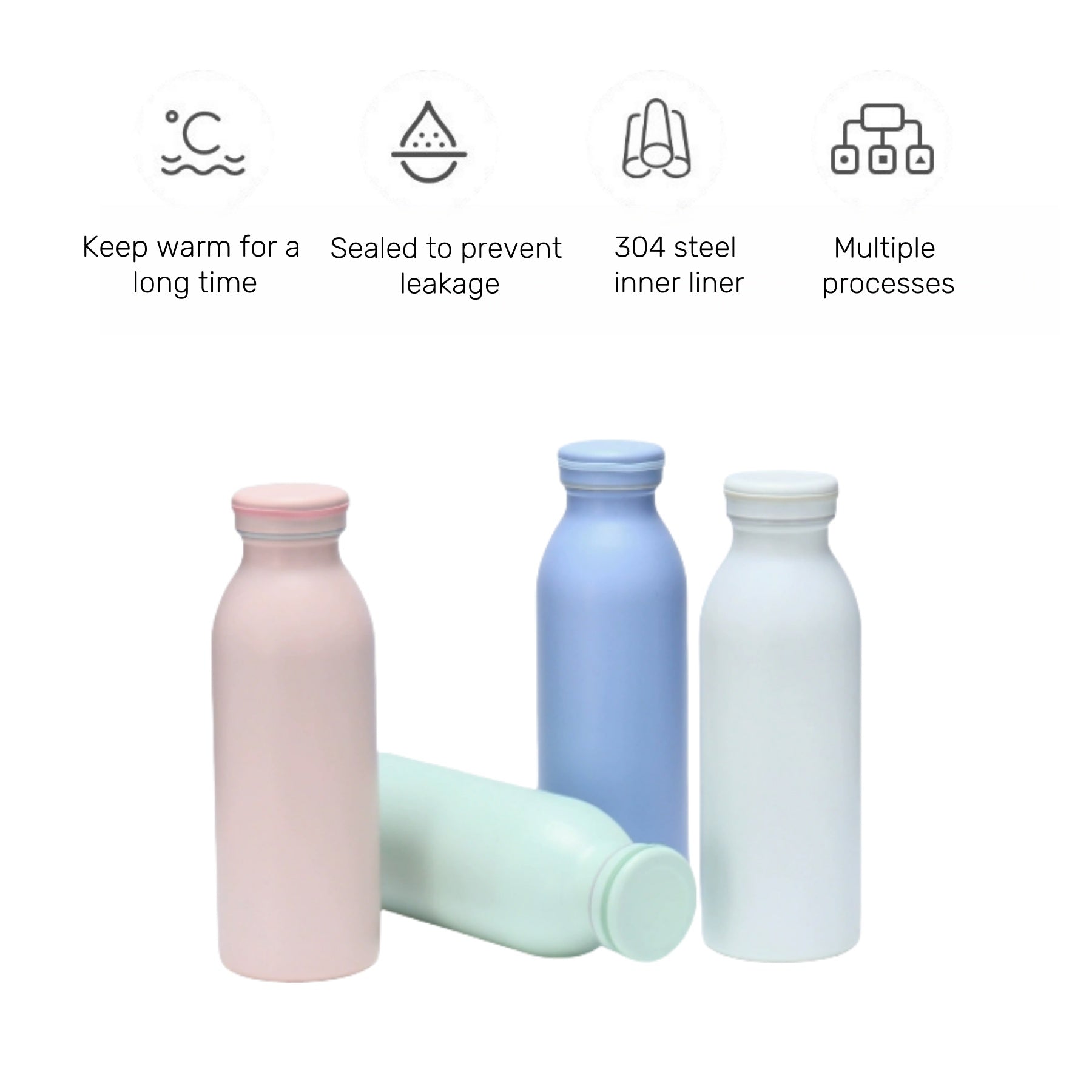Double - layer Stainless Steel Insulated Cup
