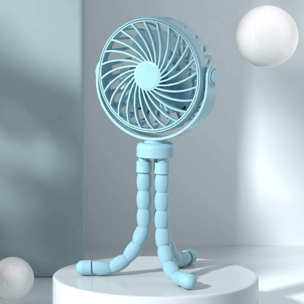 USB Charged Lithium Battery Octopus Mini Fan