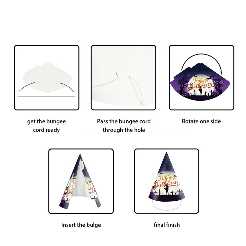 Halloween Paper Party Hat