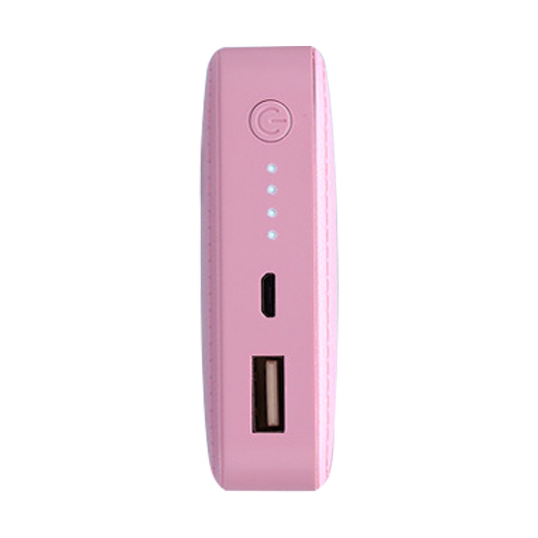 4800 Mah Square Leather Power Bank