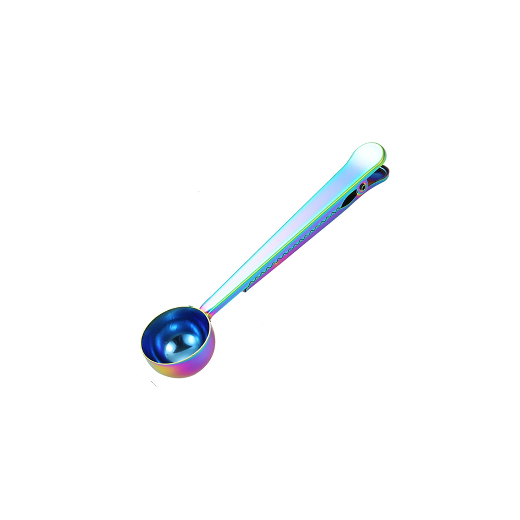 Stainless Steel Coffee Scoop With Clip
