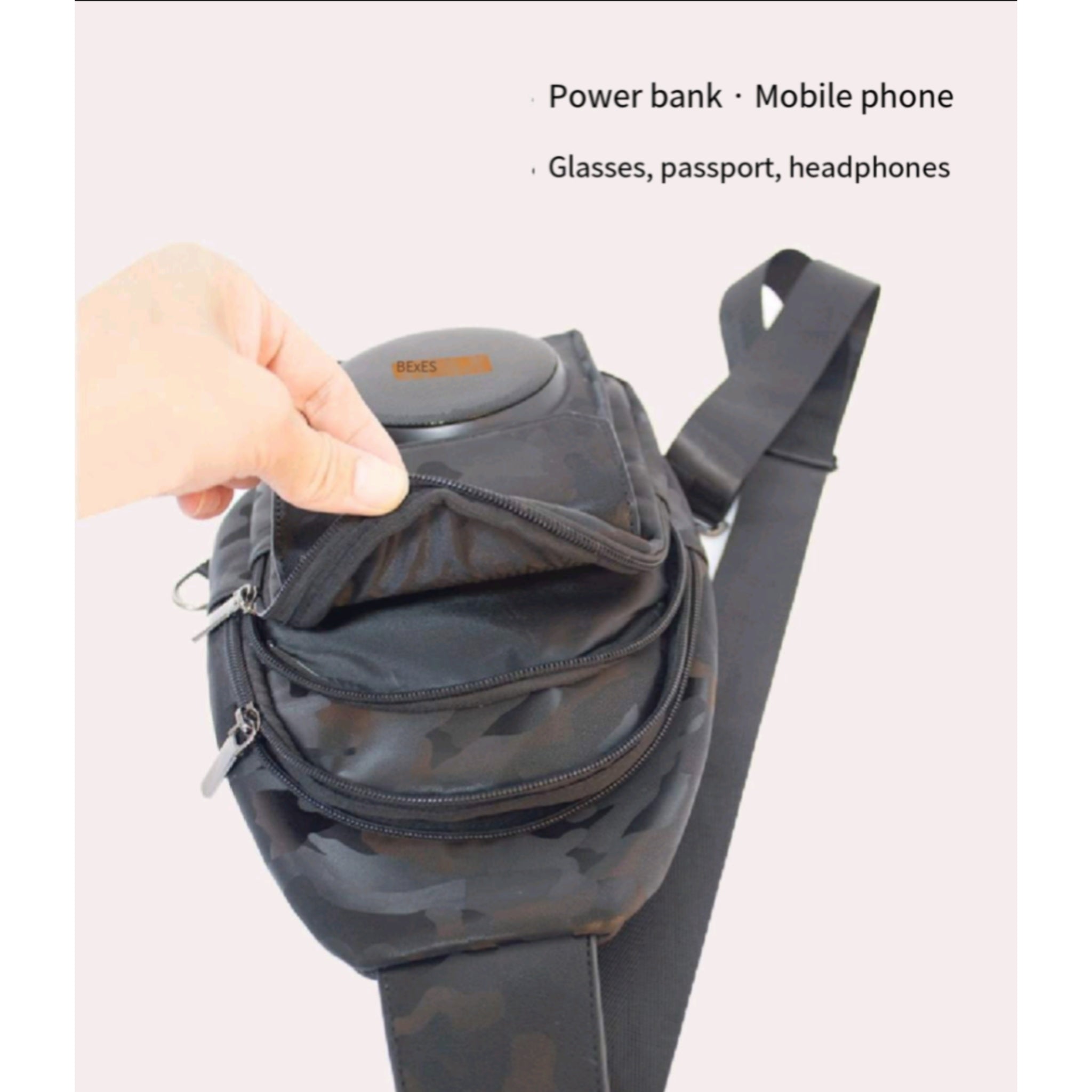 3 in 1 Outdoor Bluetooth Speaker Backpack Power Bank