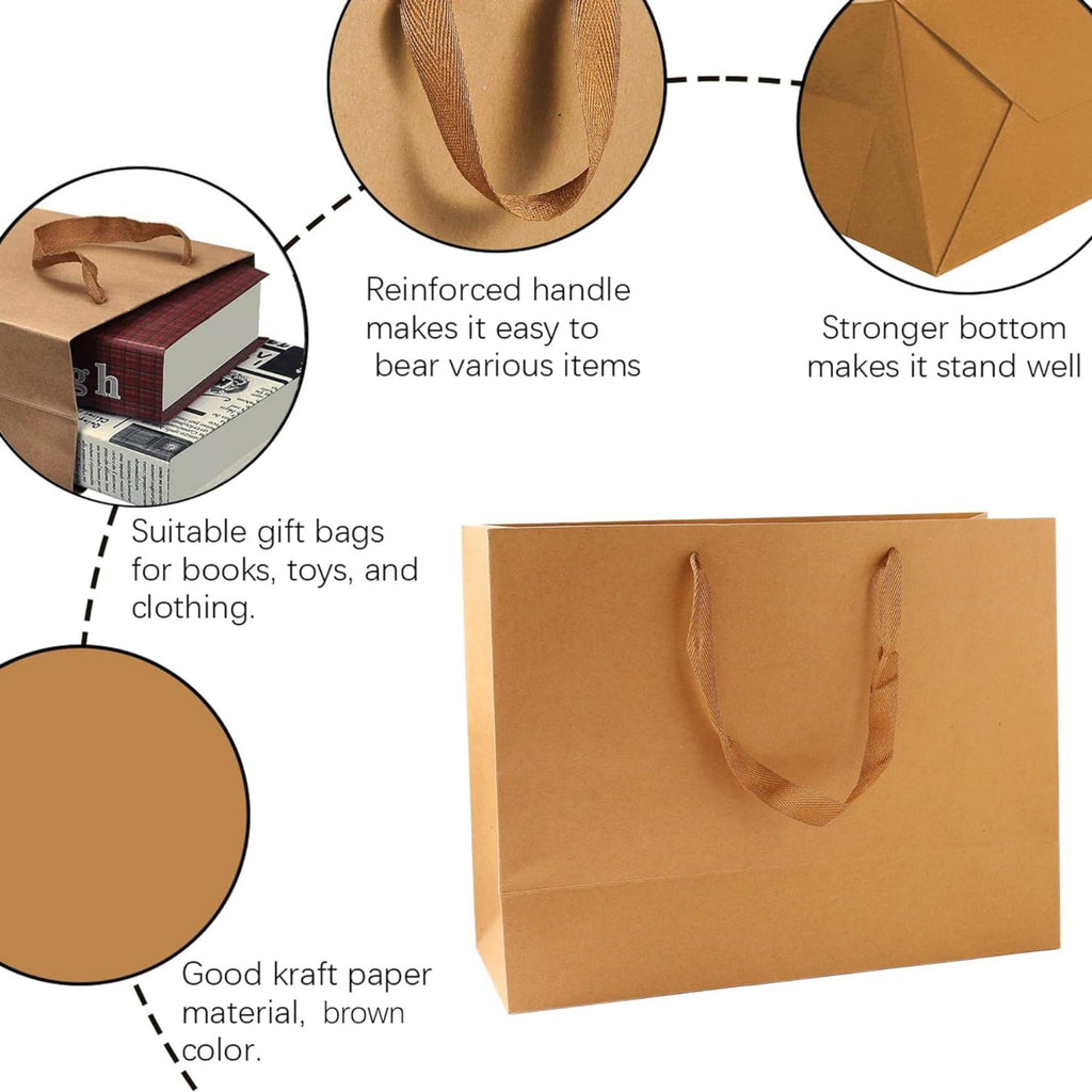 Waterproof Kraft Shopping Paper Bag