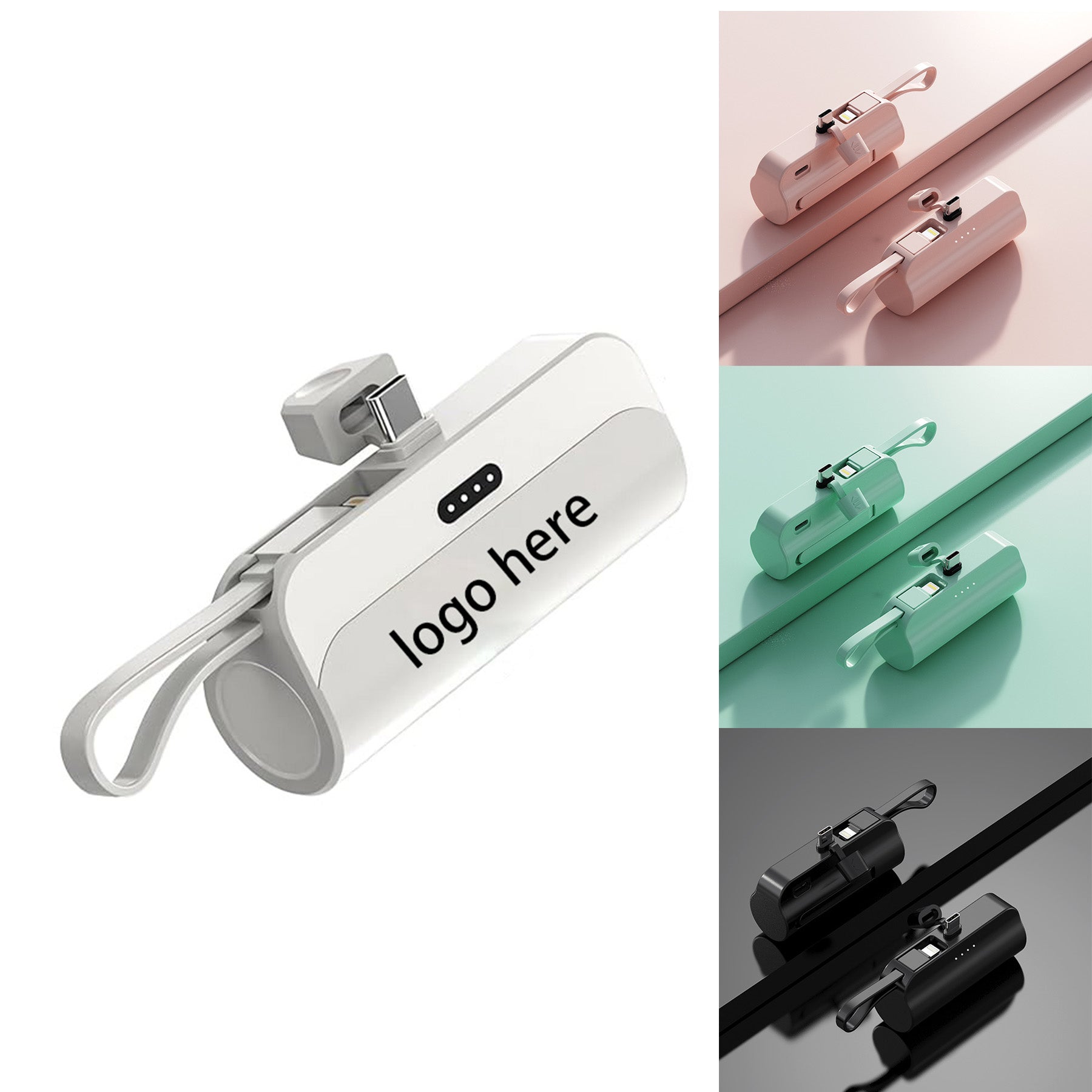 Mini Compact Capsule Power Bank