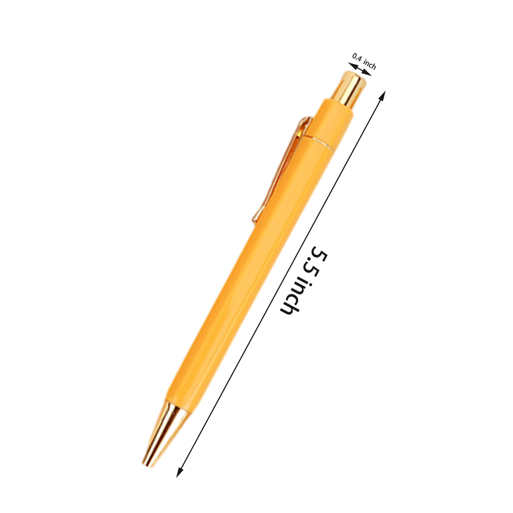 Push Action Metal Ballpoint Pen
