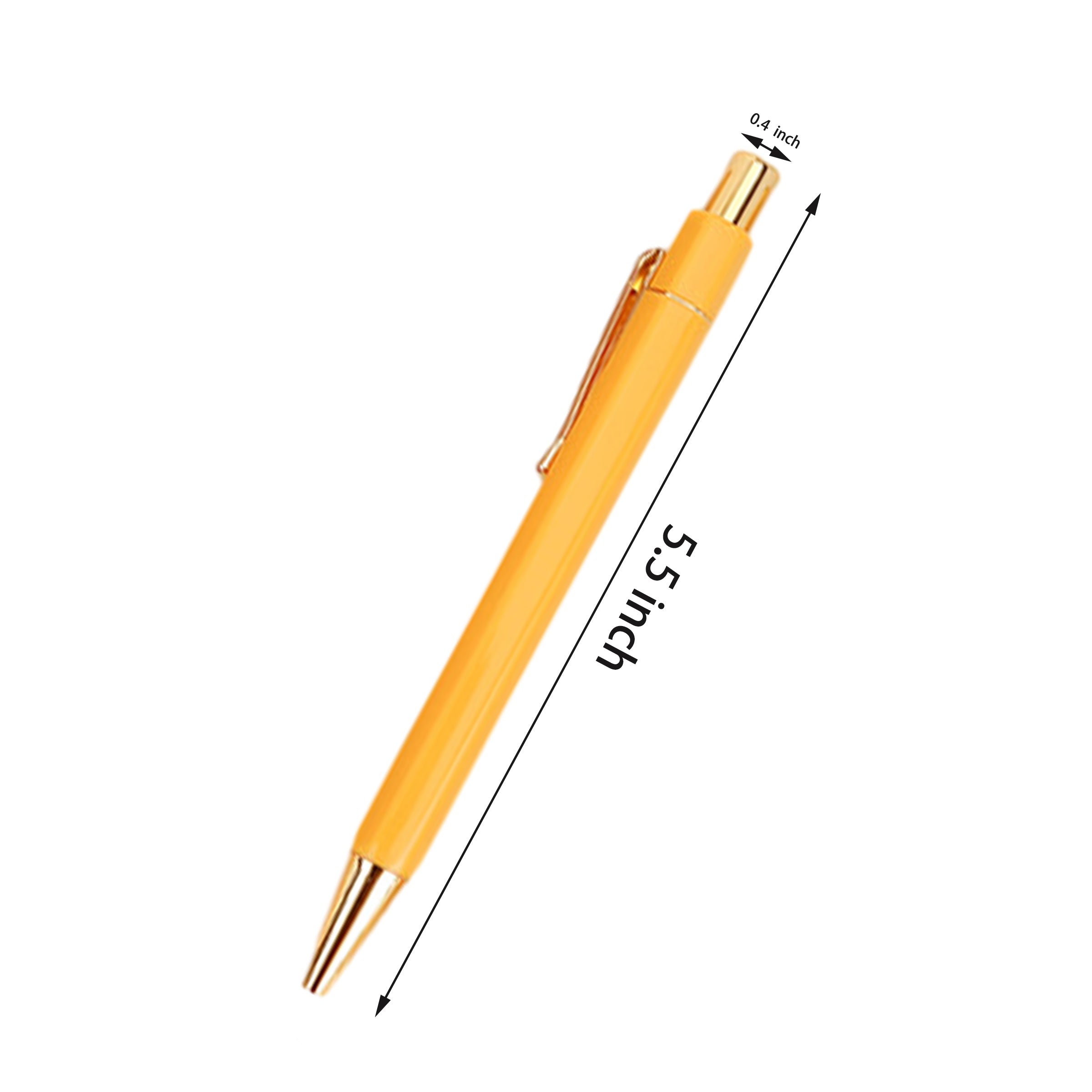 Push Action Metal Ballpoint Pen