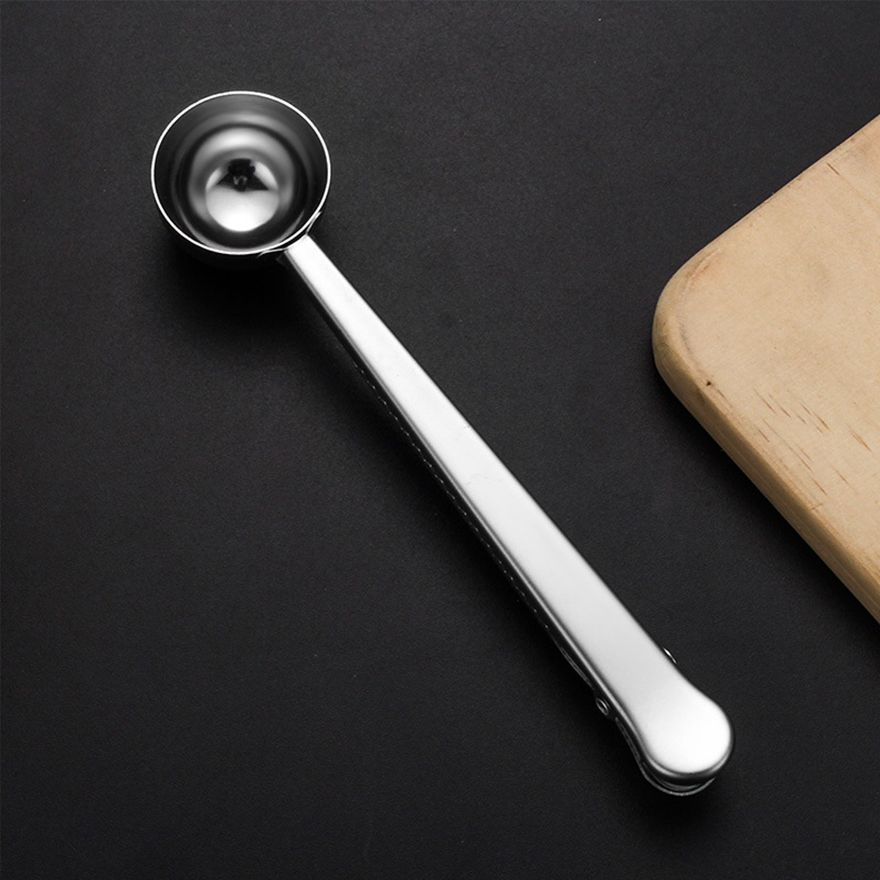 Stainless Steel Coffee Spoon Sealing Clip