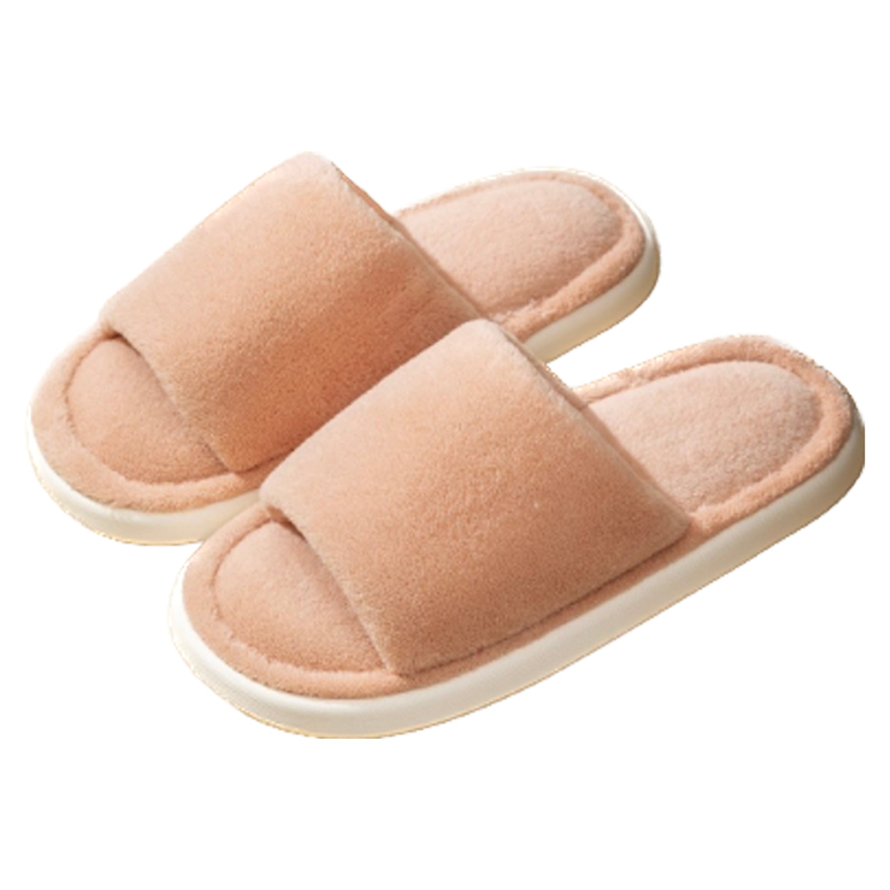 Unisex Adult Cotton Silent And Non-Slip Slippers