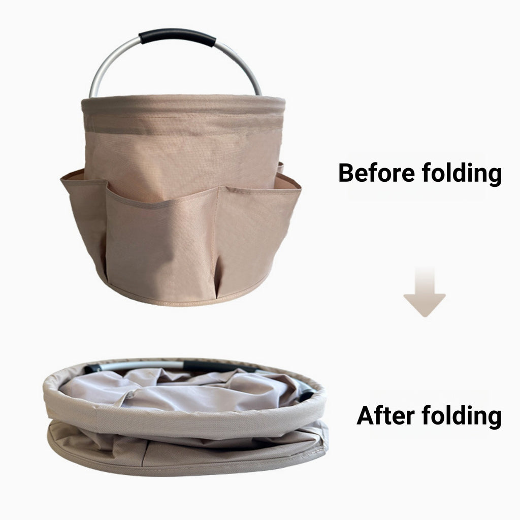 Handheld Oxford Cloth Picnic Basket