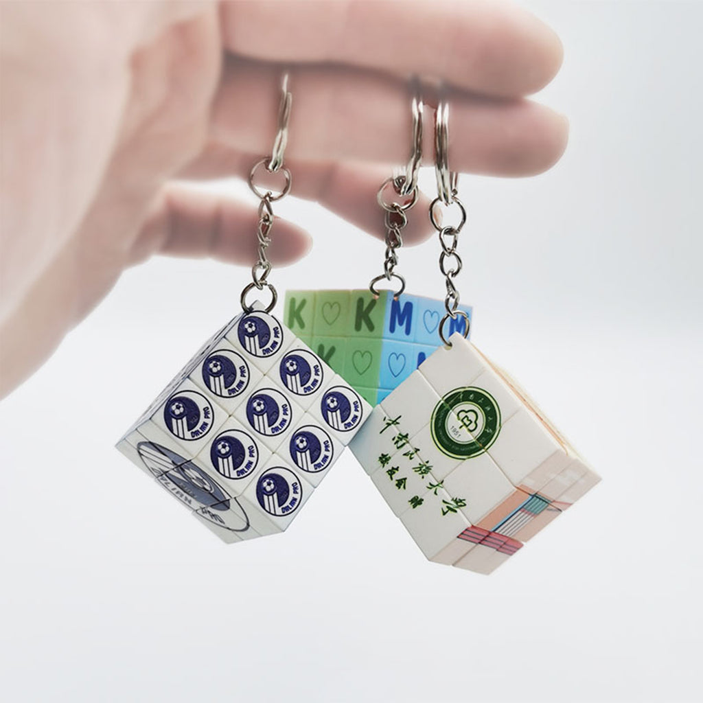 Mini 3x3 Keychain Cube