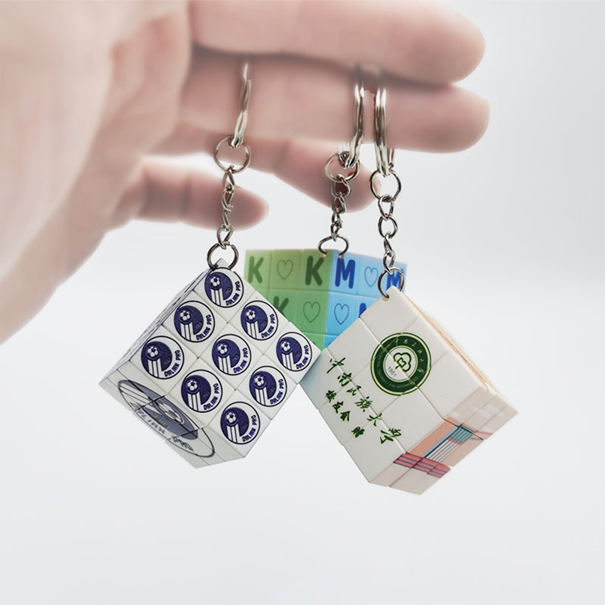 Mini 3x3 Keychain Cube