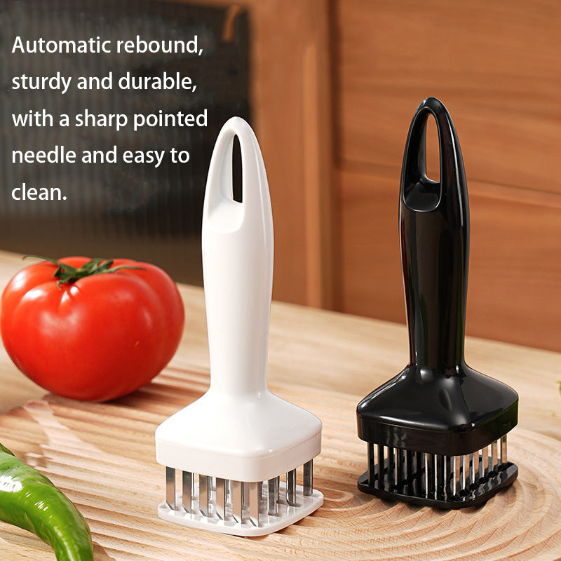 Stainless Steel Automatic Rebound Meat Tenderizing Needles