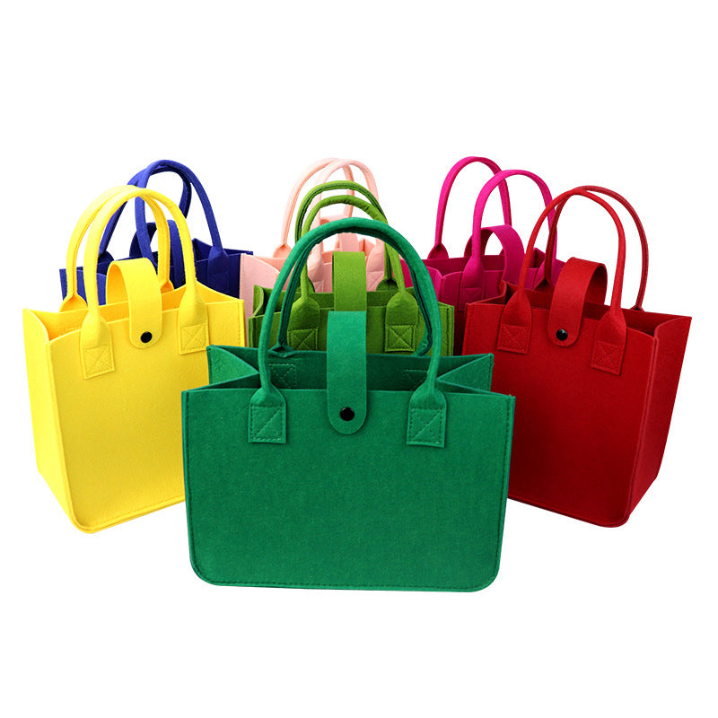 Reusable Felt Tote Bag