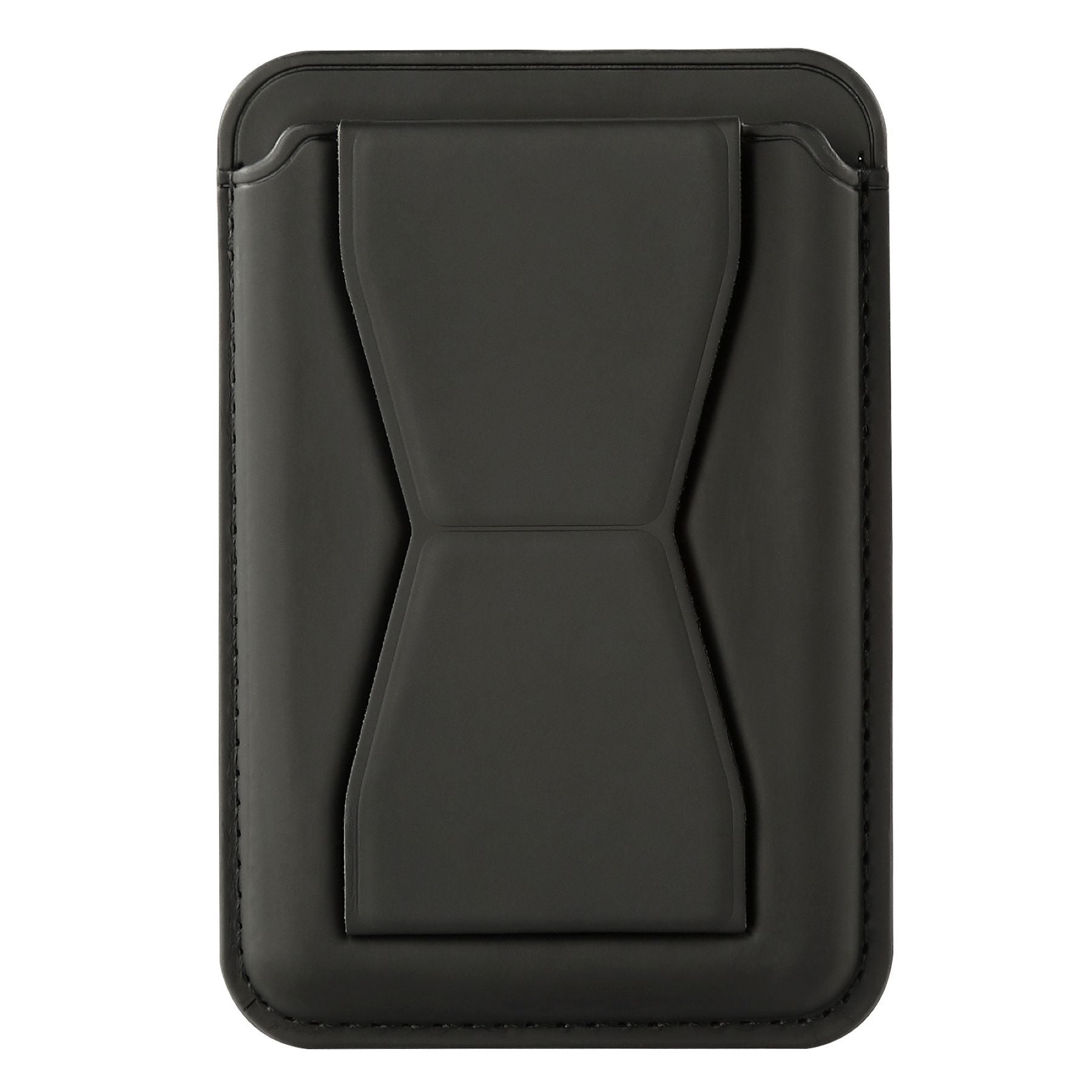 Mobile Phone Leather Card Case Stand