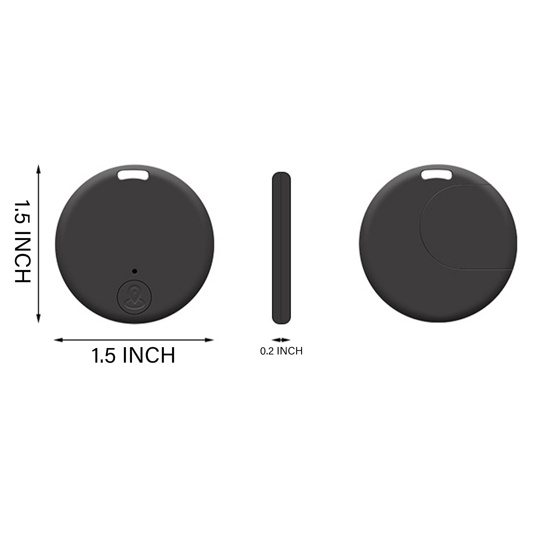 Smart Round Bluetooth Tracker