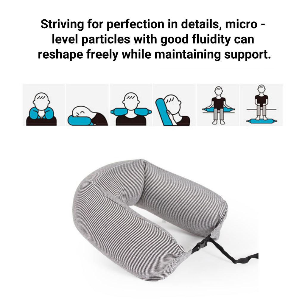 U-shaped particle Neck Pillow