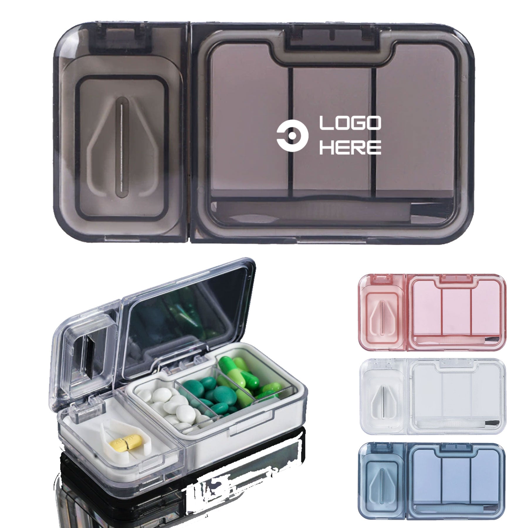 Pill Cutter And Box