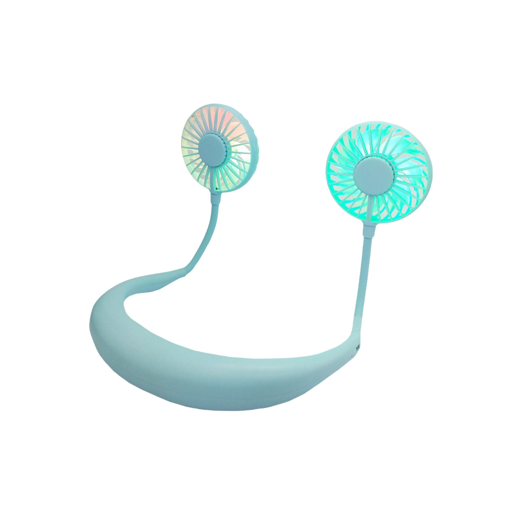 Portable And Foldable Neck-mounted Fan