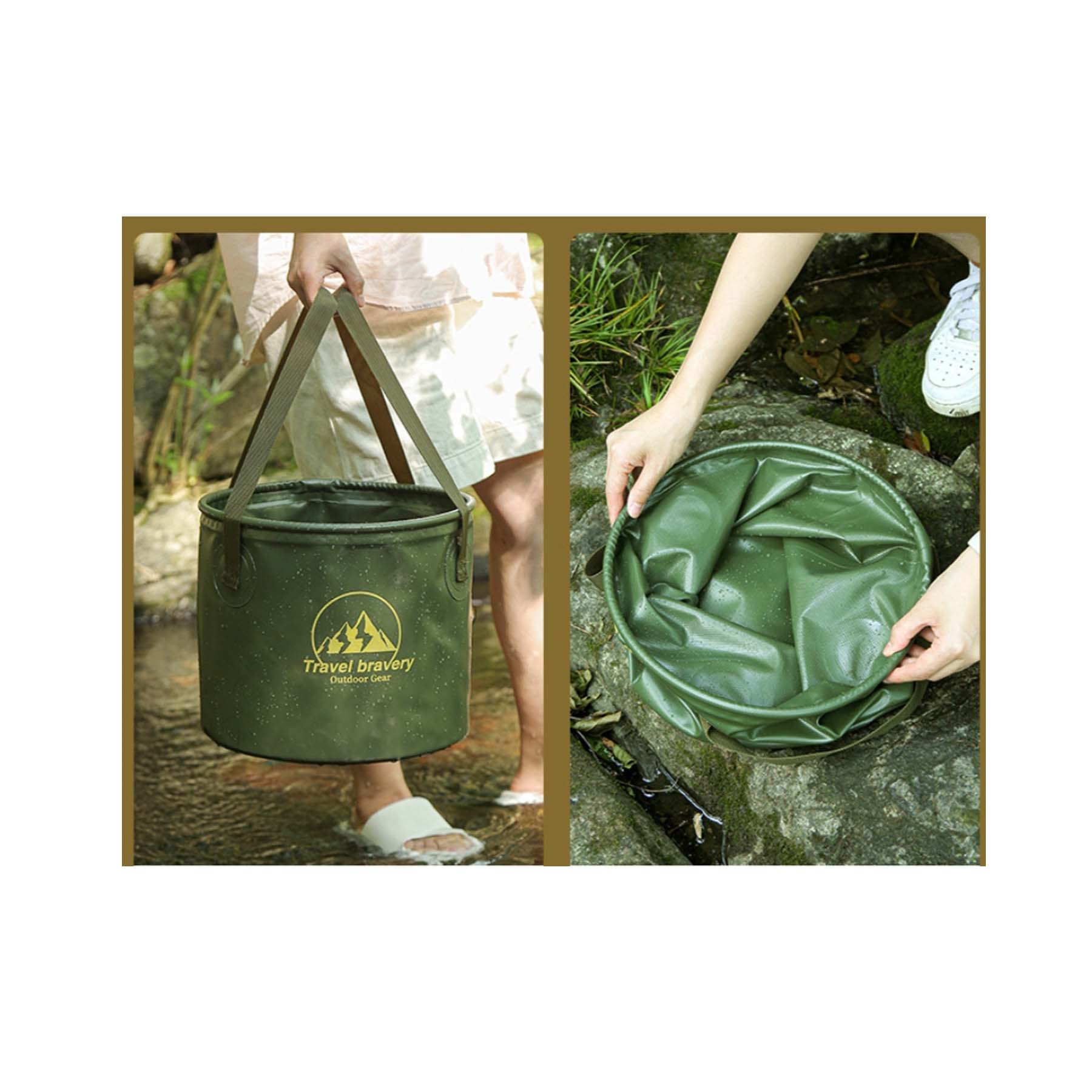 10 L Foldable Picnic Bucket