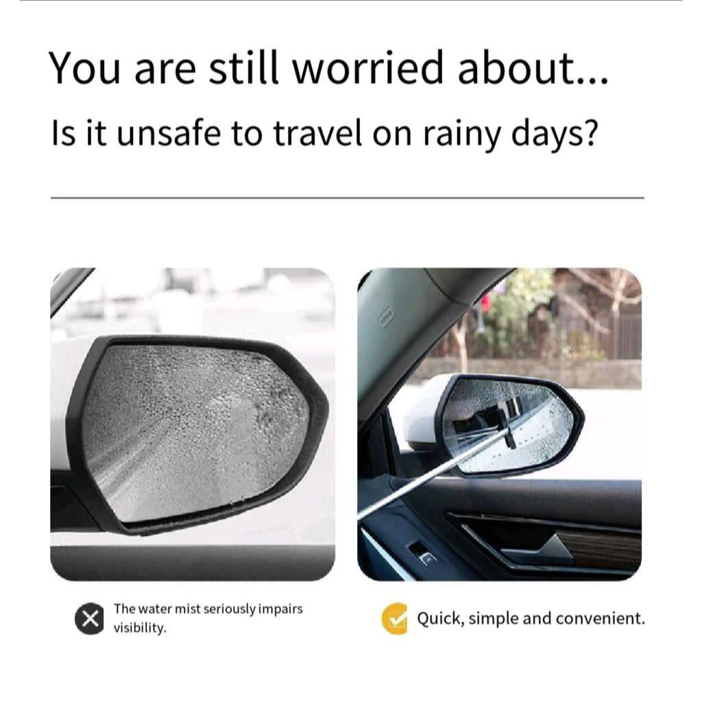 Car Rearview Mirror Wiper