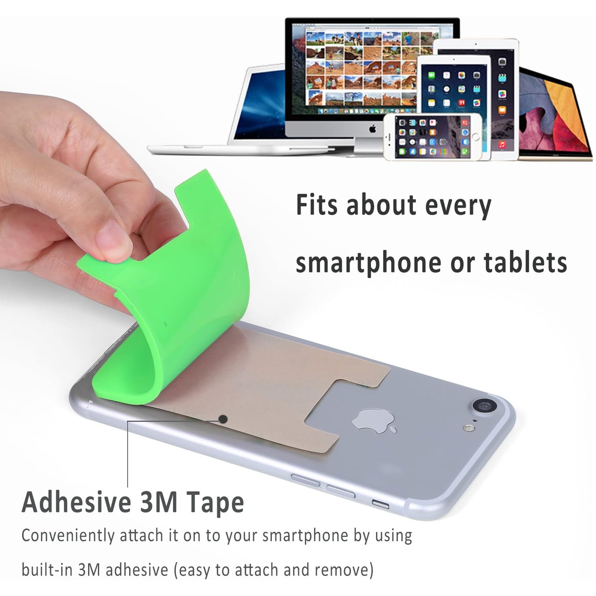 Silicone Stick On Wallet