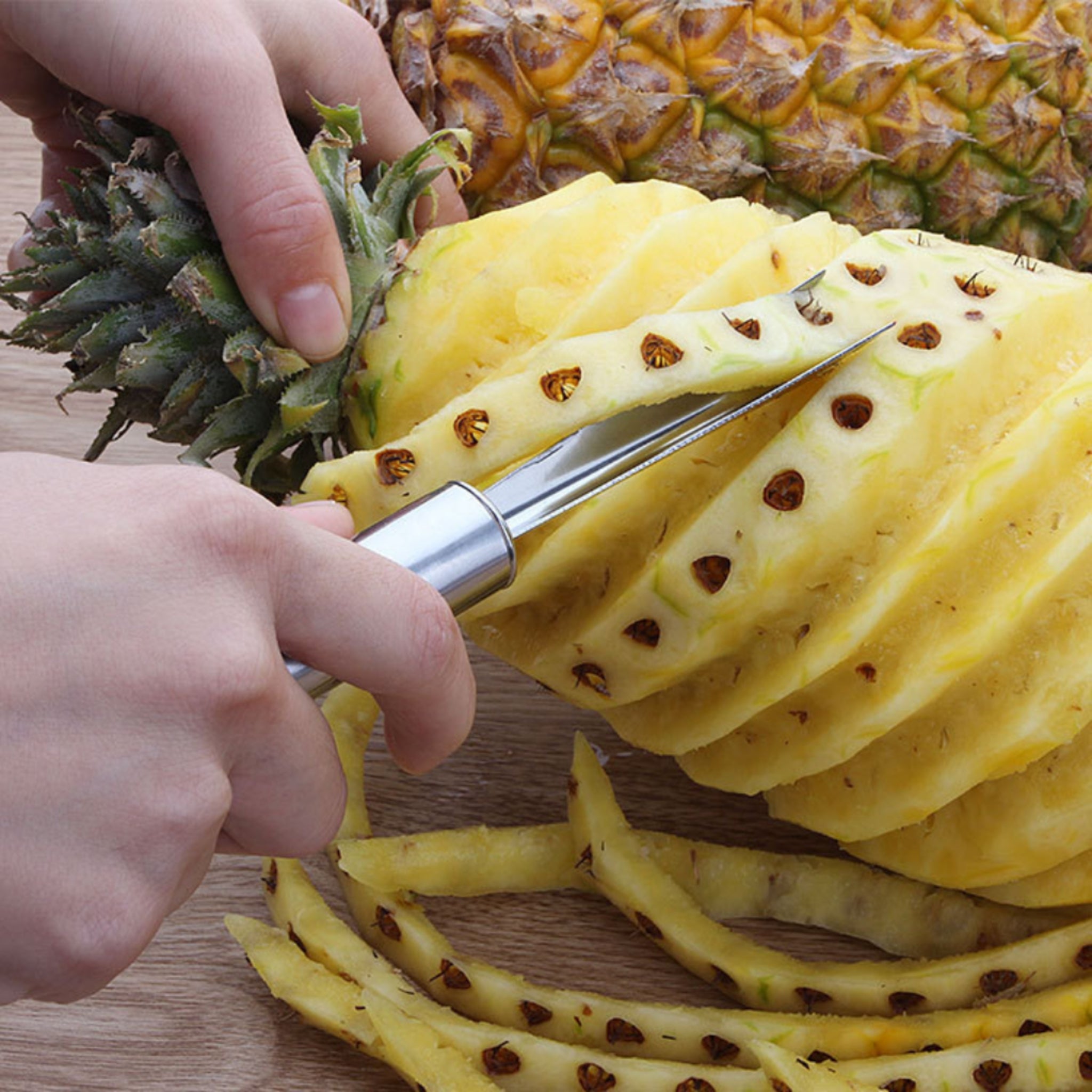 Pineapple Peeling and Eye - Removing Knife